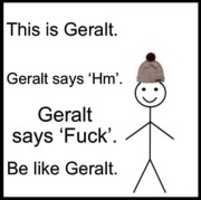 Free download This is Geralt [ Meme ] free photo or picture to be edited with GIMP online image editor